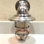 NEW ALUMINUM WALL SCONCE BULKHEAD LIGHT FIXTURE WITH DEFLECTOR SHADE WHITE GLASS