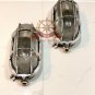 Antique Nautical Solid Aluminum Ceiling Mounted Oval Bulkhead Light Lot of 2