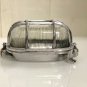Antique Nautical Solid Aluminum Ceiling Mounted Oval Bulkhead Light Lot of 2