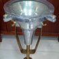 Heritage 1970s Style Aluminum & Brass Cargo Fox Nautical Ship Pendant Light
