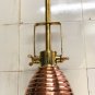 NEW BRASS AND COPPER MOUNT MEDIUM CARGO PENDANT/HANGING LIGHT LOT OF 10
