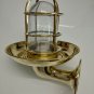 NAUTICAL NEW BRASS WALL SCONCE PASSAGEWAY BULKHEAD LIGHT WITH SHADE LOT OF 10