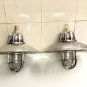 Bulkhead Cage Marine Aluminum Hanging cargo Pendant Light with Rain Cap Lot 50