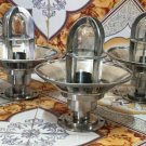 MARINE SMALL REPLICA SHIP MOUNT/BULKHEAD/CEILING LIGHT WITH SHADE LOT 5