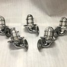 Marine Aluminium 90 Degree Passageway Wall bulkhead Light Extra Shade Lot of 5
