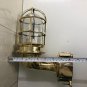 Authentic Brass Swan Neck 90 Degree Passage Wall Light Extra Shade Junction Box
