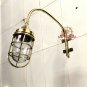 NAUTICAL ANTIQUE NEW SOLID BRASS SWAN SHIP PASSAGEWAY WALL MARINE SCONCE LIGHT