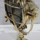 VINTAGE STYLE MARINE SPOT BOAT CARGO BRASS NEW SEARCH LIGHT LOT OF 5