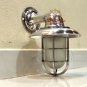 NAUTICAL BULKHEAD NEW ALUMINUM PASSGEWAY SHIP WALL LIGHT WITH DEFLECTOR LOT OF 2