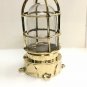 NAUTICAL NEW MARINE BRASS SOLID SHIP MOUNT BULKHEAD PASSAGEWAY LIGHT SET OF 2