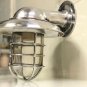 Antique Sale Aluminum Sconce Bulkhead Mount Wall Light with Shade Cap Lot of 2