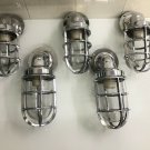 New Aluminum Swan Neck Passageway/Hallway Bulkhead Wall Sconce Light Lot of 5