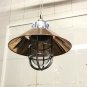 INTERIOR DESIGN MARINE ALUMINUM PASSAGEWAY BULKHEAD PENDANT LIGHT & SHADE LOT 10