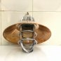 INTERIOR DESIGN MARINE ALUMINUM PASSAGEWAY BULKHEAD PENDANT LIGHT & SHADE LOT 10