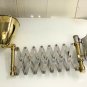 Industrial Modern Scissor Desk Lamp Wall Swing Arm Stretchable Light Lot Of 2