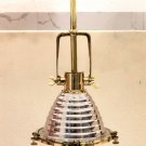Antique Marine Aluminium Brass Hotel Restaurant Cafe Pendant Light Lot of 5
