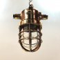 Original Reclaimed German Cast Brass Wiska Hanging/Pendant Ceiling Lamp/Light