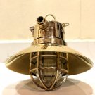 Original Authentic Passageway Brass Hanging Loft Pendant Wiska Light