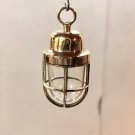 Old Authentic Reclaimed Original Ship Passageway Brass Hanging Pendant Wiska Light