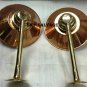 Old Nautical Antique Brass Passageway Ship Wiska Wall Light With Copper Cover 2 Pieces