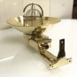 Nautical Original Antique Wall Mounted Bulkhead Swan Light with Deflector Cover