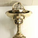 Reclaimed Nautical Antique Old Wiska Ship Brass Original Bulkhead Lamp/Light