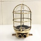 Authentic Nautical Antique Old Ship Brass Wall Mount Marine Light