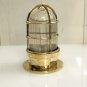 Original Reclaimed Nautical Antique Old Ship Brass Ceiling Wall Mounted Bulkhead Light