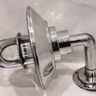 Silver Antique Nautical Solid Aluminium Swan Shade Wall Decoration Light