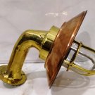 Nautical Home Decor Wall Passageway Ship Bulkhead Light with Copper Shade