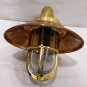 Nautical Home Decor Wall Passageway Ship Bulkhead Light with Copper Shade