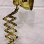 Industrial Brass Scissor Wall Light Fixture Sconce Nautical Vintage Style New