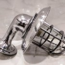 Aluminium Swan Neck 90 Degree Passage Wall Light Extra Shade - Large