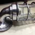 Nautical Marine Solid Aluminum Swan Neck Passageway Replica Light with Junction Box