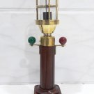 Nautical Marine Ship New Solid Mount Passageway Brass & Wood Light Lot Of 10