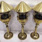 Country Summer Music Festival Old Retro Wall Sconce Light With Cap 3 Pieces