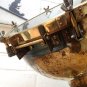 Antique Old Salvage Nautical Ship Brass Pendant/Mount Cargo Spot Light Japan