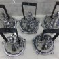 Vintage Style Nautical New Marine Aluminum Ship Hanging Cargo Spot Light In Nice Condition 5 Pieces