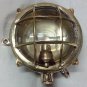 New Nautical Marine Small Round Cast Brass Ceiling light Antique Polish 4 Pieces