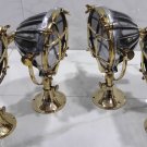 Nautical New Marine Brass And Aluminum Ship Spot Search Light 4 Piece