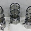 Vintage Style New Solid Cast Aluminum Passageway Bulkhead Ship Mount Blast Proof Light 5 Pieces
