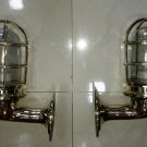 Nautical Ship Marine New Solid Brass Wall Swan Passageway Bulkhead Light 2 pcs