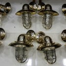 Nautical New Marine Brass Ship Wall Passageway Bulkhead Light 8 Pieces