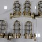 Nautical Ship Marine New Solid Brass Wall Swan Passageway Bulkhead Light 6 Piece