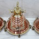 Nautical Vintage Style Pendant Spot Copper & Brass Ceiling New Light 3 Pieces
