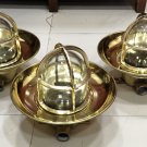 Authentic Nautical Old Ship Wiska Ceiling/Wall Mounted Light With Shade 3 Pieces