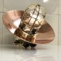 Antique Nautical Ship Brass Long Vintage Pendant Light with Shade & Hook 1 Piece