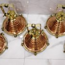 Nautical Antique Replica Ceiling Pendant Medium Cargo Wiska Light 5 Pieces