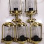 Nautical Marine New Vintage Style Ship Solid Brass Hanging Cargo Pendant Light 5 Pieces