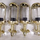 Nautical Marine New Vintage Style Ship Solid Brass Hanging Cargo Pendant Light 4 Pieces